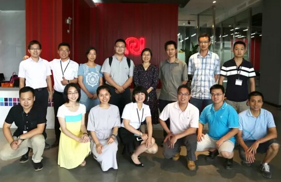 中山大学来天威耗材参观