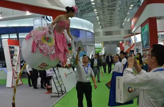 珠海国际耗材展会 展位现场